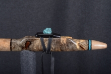 Buckeye Burl Native American Flute, Minor, Mid A-4, #U4C (11)